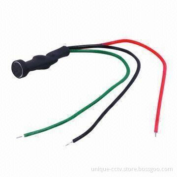 Icon CCTV Microphone with 200Hz to 10kHz Frequency Range